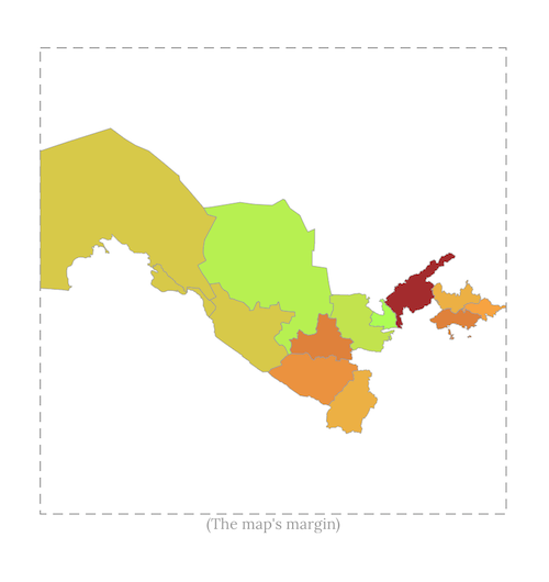 Uzbekistan Map Visualization